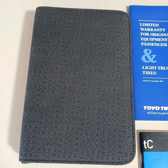 2013 Scion tC Owners Manual Set User Guide Book w/ Case OEM Factory Original - Picture 6 of 7